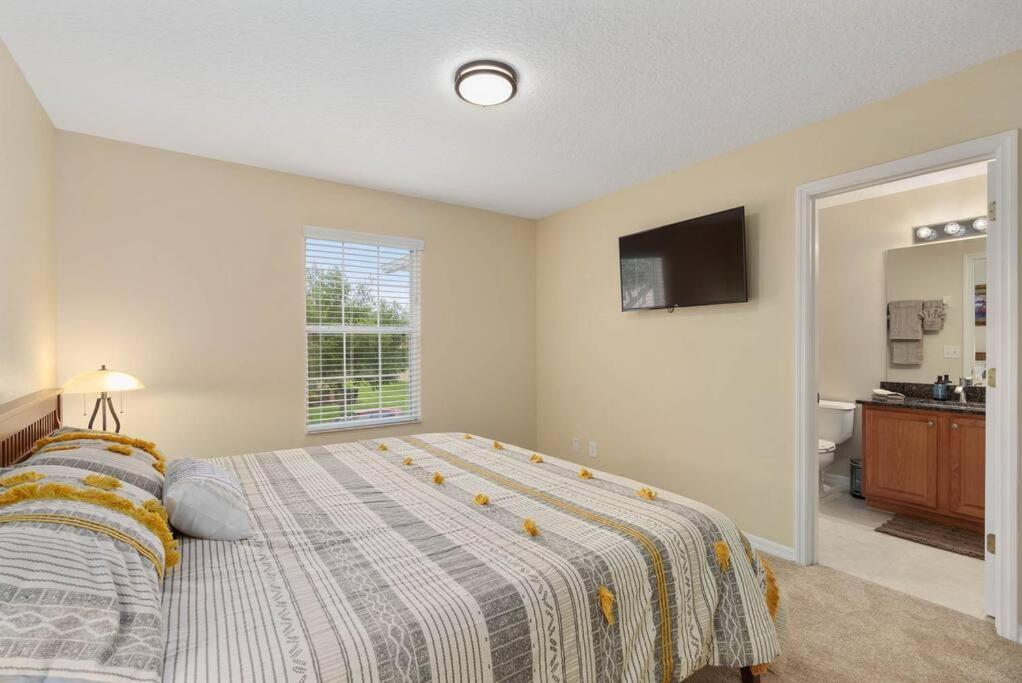 Lakeview W/8 Bedroom 5 Kingsuite 3 Miles To Disney Kissimmee Exterior photo